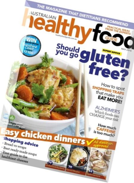 Healthy Food Guide – May 2016 Cover