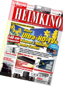 Heimkino – Juni-Juli 2016