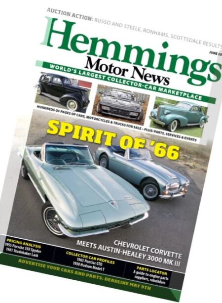 Hemmings Motor News – June 2016 Cover