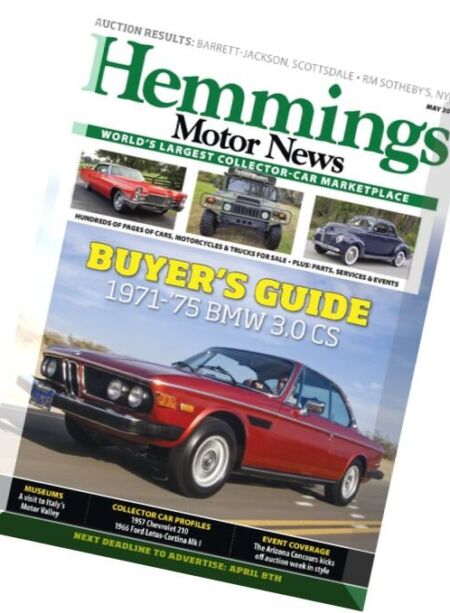 Hemmings Motor News – May 2016 Cover
