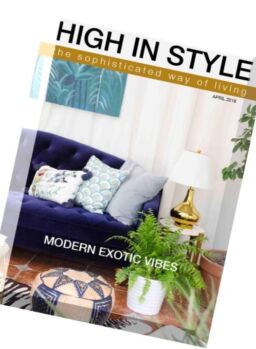 High In Style Magazine – April 2016