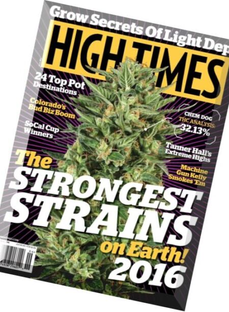 High Times – June 2016 Cover