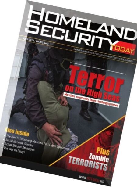 Homeland Security Today – April 2016 Cover