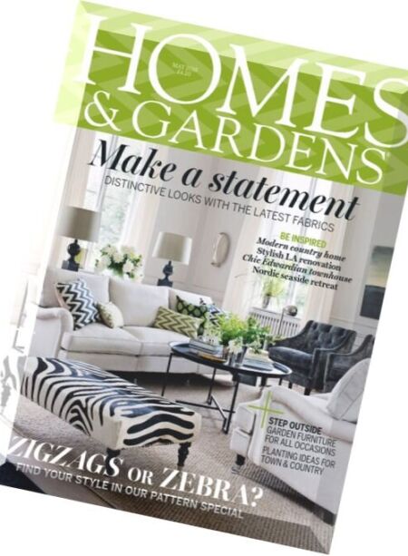 Homes & Gardens – May 2016 Cover