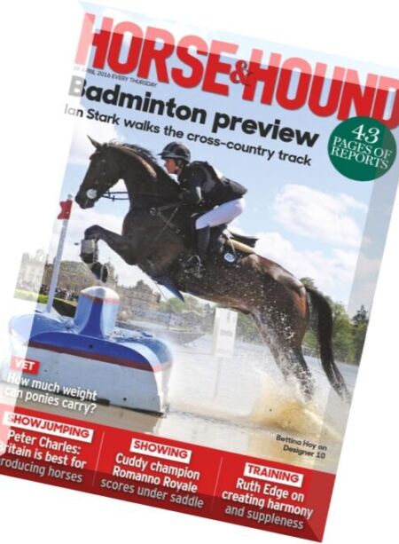 Horse & Hound – 28 April 2016 Cover