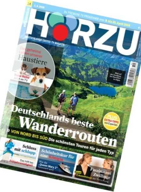 Horzu – 1 April 2016 Cover