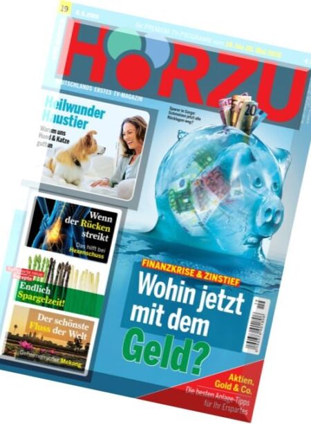 Horzu – 6 Mai 2016 Cover