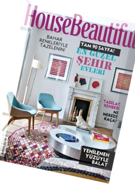 House Beautiful Turkey – Nisan 2016 Cover