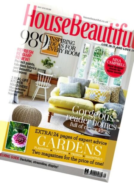 House Beautiful UK – May 2016 Cover