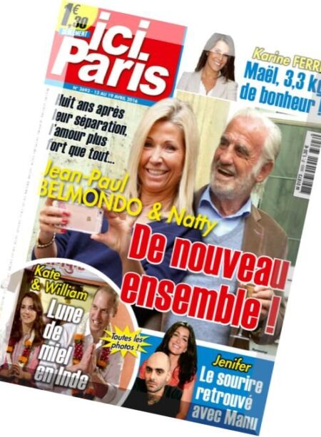 Ici Paris – 13 au 19 Avril 2016 Cover