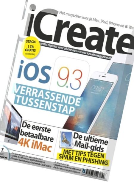 iCreate Nederland – Nr.76, 2016 Cover
