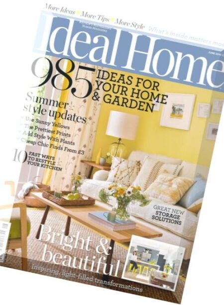 Ideal Home – June 2016 Cover