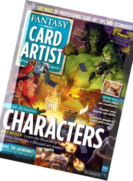 Imagine FX – Fantasy Card Artist 2016 Cover
