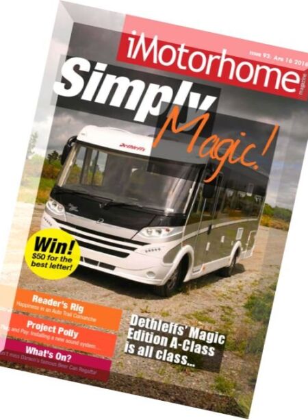 iMotorhome – 16 April 2016 Cover