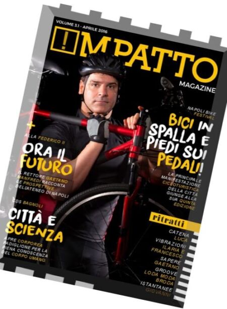 Impatto Magazine – Aprile 2016 Cover