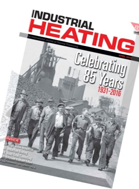 Industrial Heating – April 2016 Cover