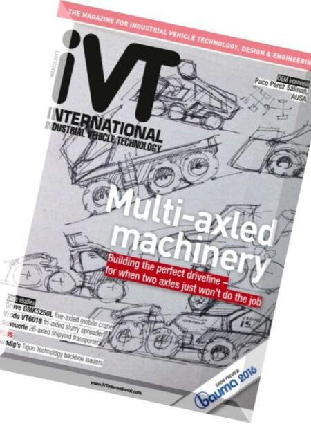 Industrial Vehicle Technology International – March 2016 Cover