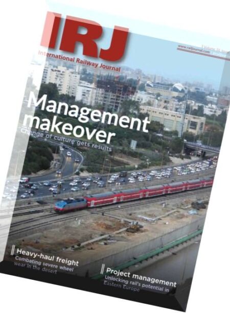 International Railway Journal – March 2016 Cover