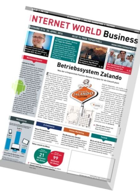 Internet World Business Germany – N 09, 25 April 2016 Cover