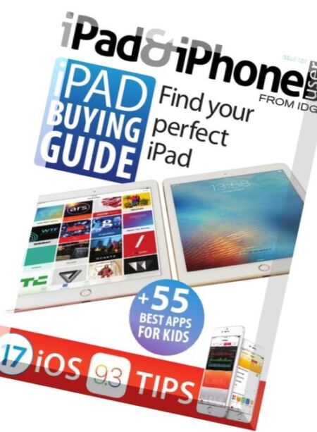 iPad and iPhone User – 107, 2016 Cover