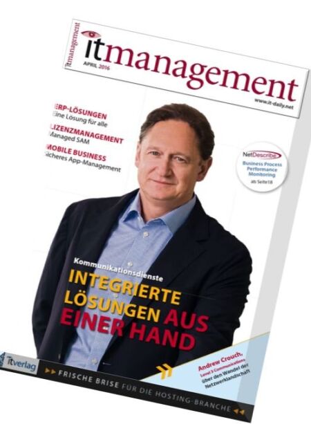 IT Management – April 2016 Cover