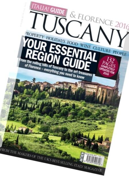 Italia! Guide – Tuscany & Florence 2016 Cover