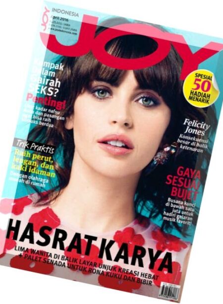 Joy Indonesia – April 2016 Cover