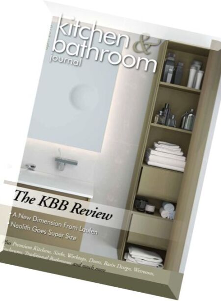 Kitchen & Bathroom Journal – April 2016 Cover