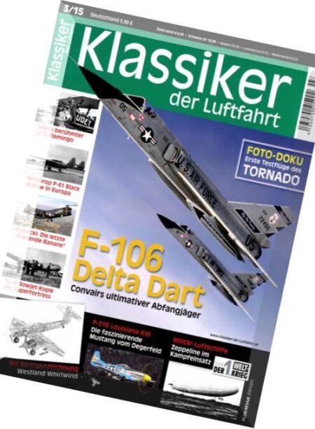Klassiker der Luftfahrt – 2015-03 Cover