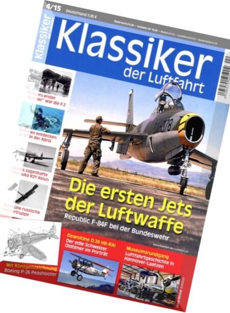 Klassiker der Luftfahrt – 2015-04 Cover