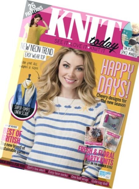 Knit Today – June 2016 Cover