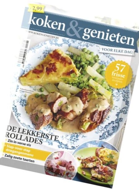 Koken & Genieten – April 2016 Cover