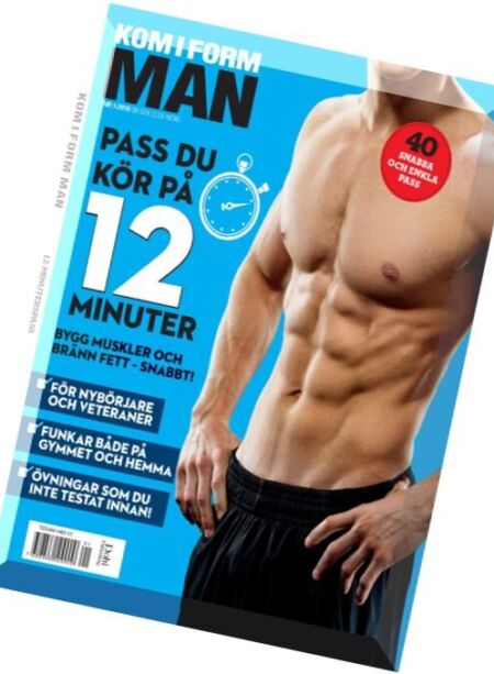 Kom i Form Man – Nr.1, 2016 Cover