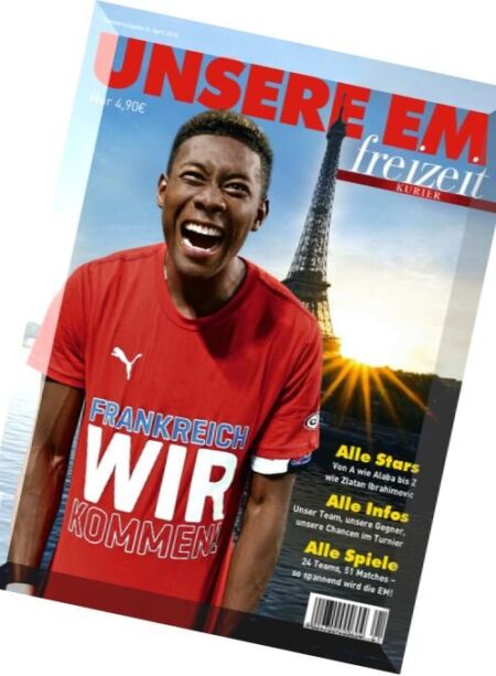 Kurier Freizeit Magazin – N 01, 8 April 2016 Cover