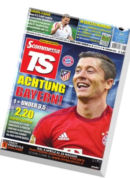 La Scommessa Sportiva TS – 3 Maggio 2016 Cover