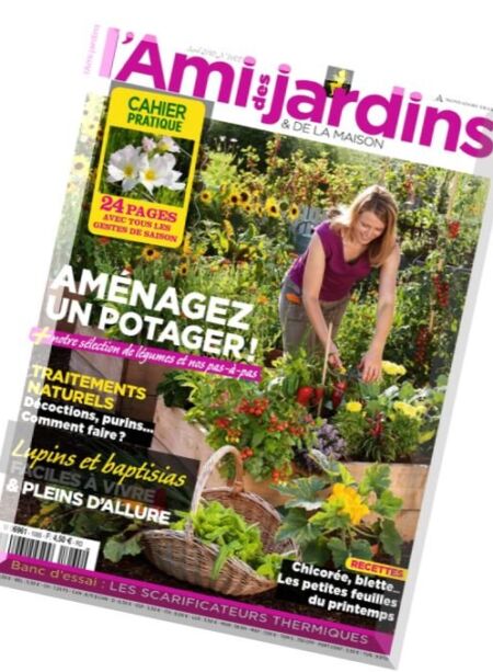 L’Ami des Jardins – Avril 2016 Cover
