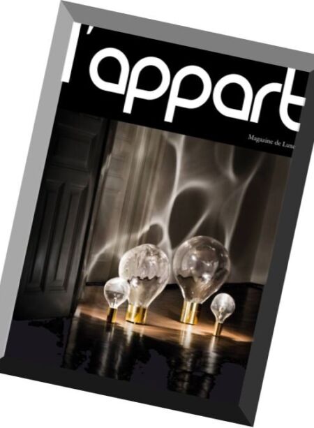 L’Appart – Novembre 2014 Cover