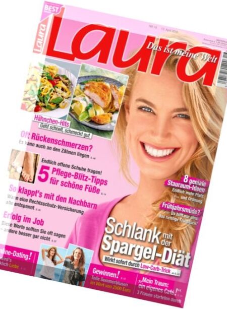 Laura – 13 April 2016 Cover