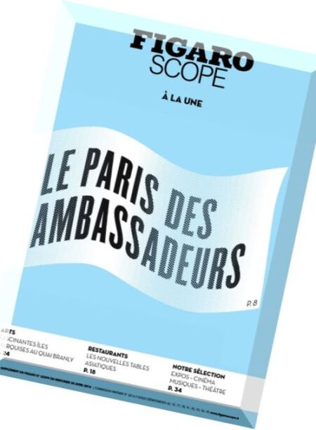 Le Figaroscope – 20 Avril 2016 Cover