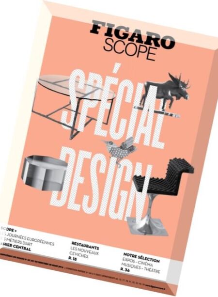 Le Figaroscope – 29 Mars 2016 Cover