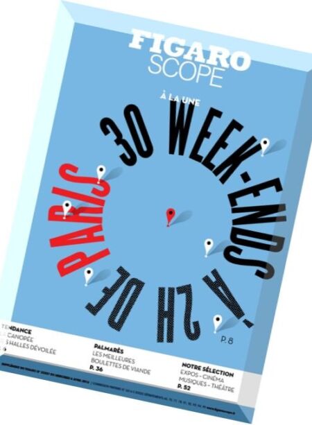 Le Figaroscope – 5 Avril 2016 Cover