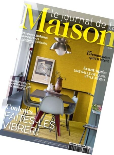 Le Journal de la Maison – Mai 2016 Cover