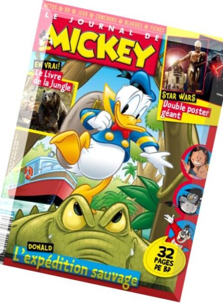 Le Journal de Mickey – 13 au 19 Avril 2016 Cover