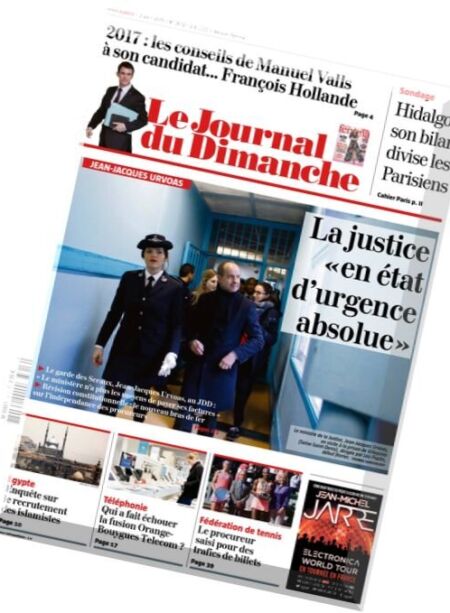 Le Journal du Dimanche – 3 Avril 2016 Cover