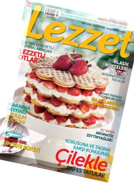Lezzet – Mayis 2016 Cover