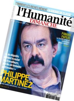 L’Humanite Dimanche – 14 au 20 Avril 2016