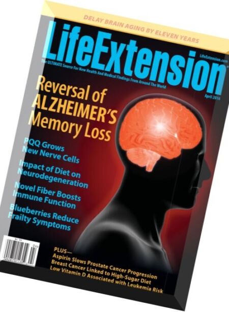 Life Extension – April 2016 Cover