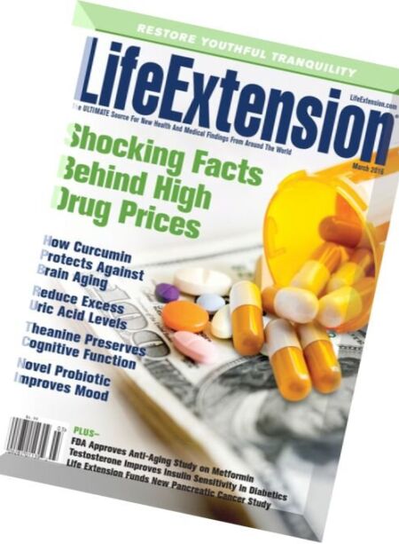 Life Extension – March 2016 Cover