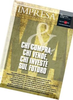 L’impresa – Aprile 2016