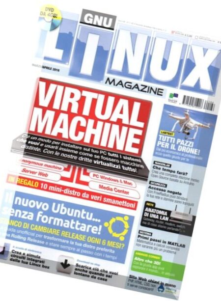 Linux Magazine – Marzo-Aprile 2016 Cover